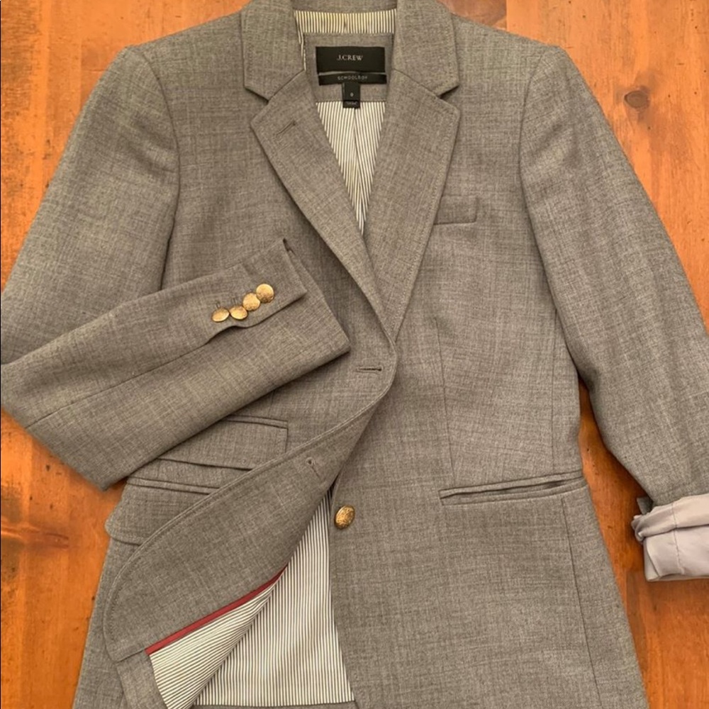 JCrew schoolboy blazer